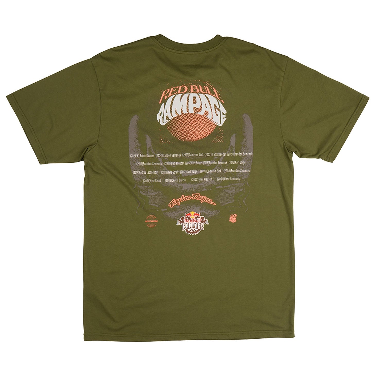 Short Sleeve Tee Troy Lee Designs X Redbull Rampage Intergalactic Ranger
