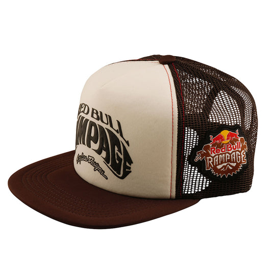 Trucker Hut <tc>Troy Lee Designs</tc> X Redbull Rampage Intergalactic Vintage weiß/braun
