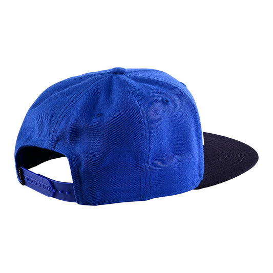 Troy Lee Snapback Hat Signature Blue / White