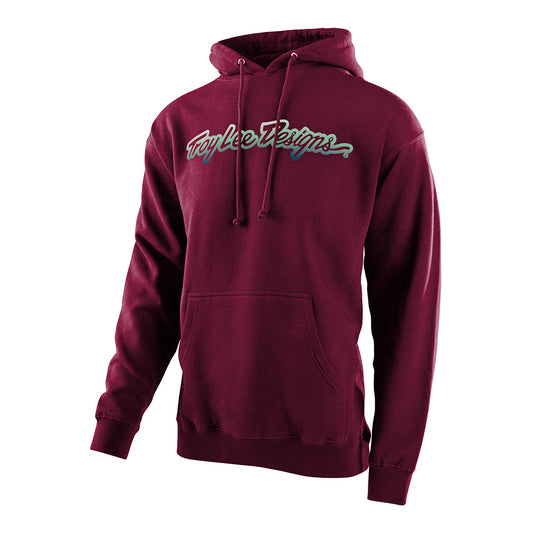 Sweat à capuche Signature Marron