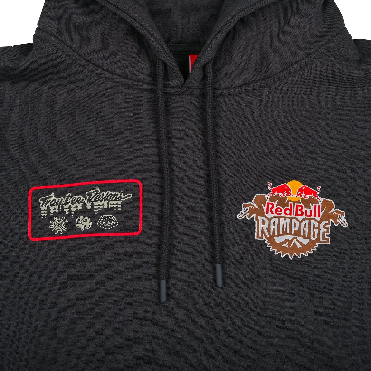 TLD Pullover Hoodie Troy Lee Designs X Redbull Rampage Altered Reality Coal