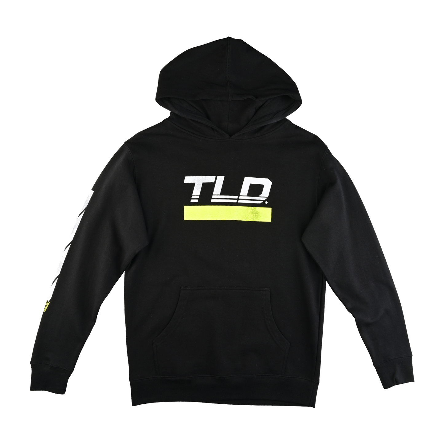 Kinder Pullover Hoodie Speed Schwarz