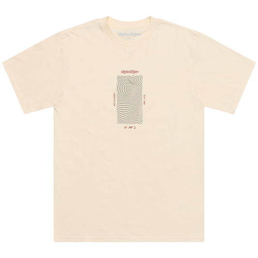 TLD Short Sleeve Tee Boxed Out Vintage White