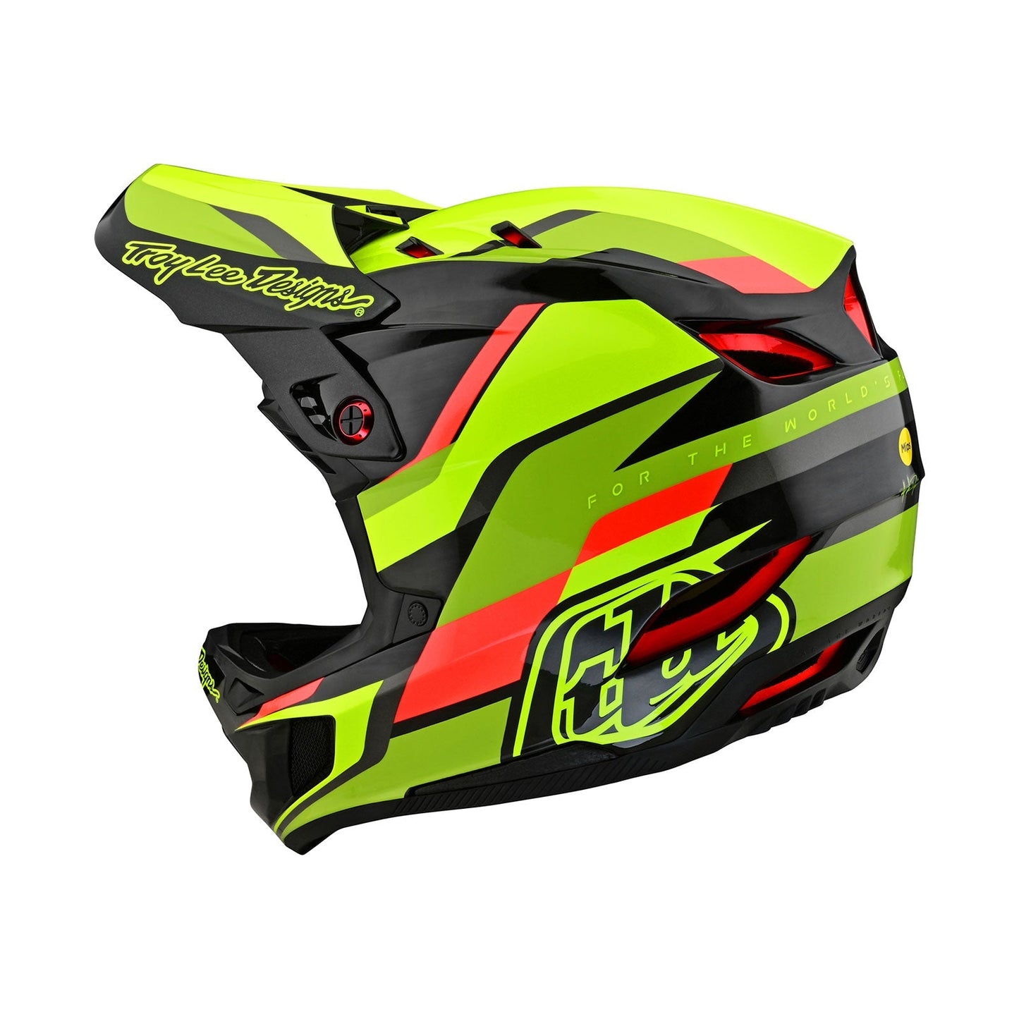 Casque D4 Carbon avec MIPS Omega Noir / Jaune