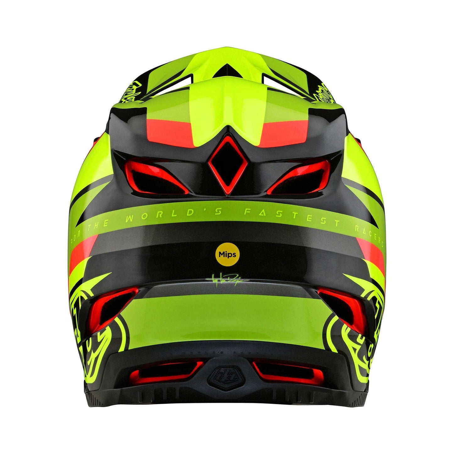 Casque D4 Carbon avec MIPS Omega Noir / Jaune