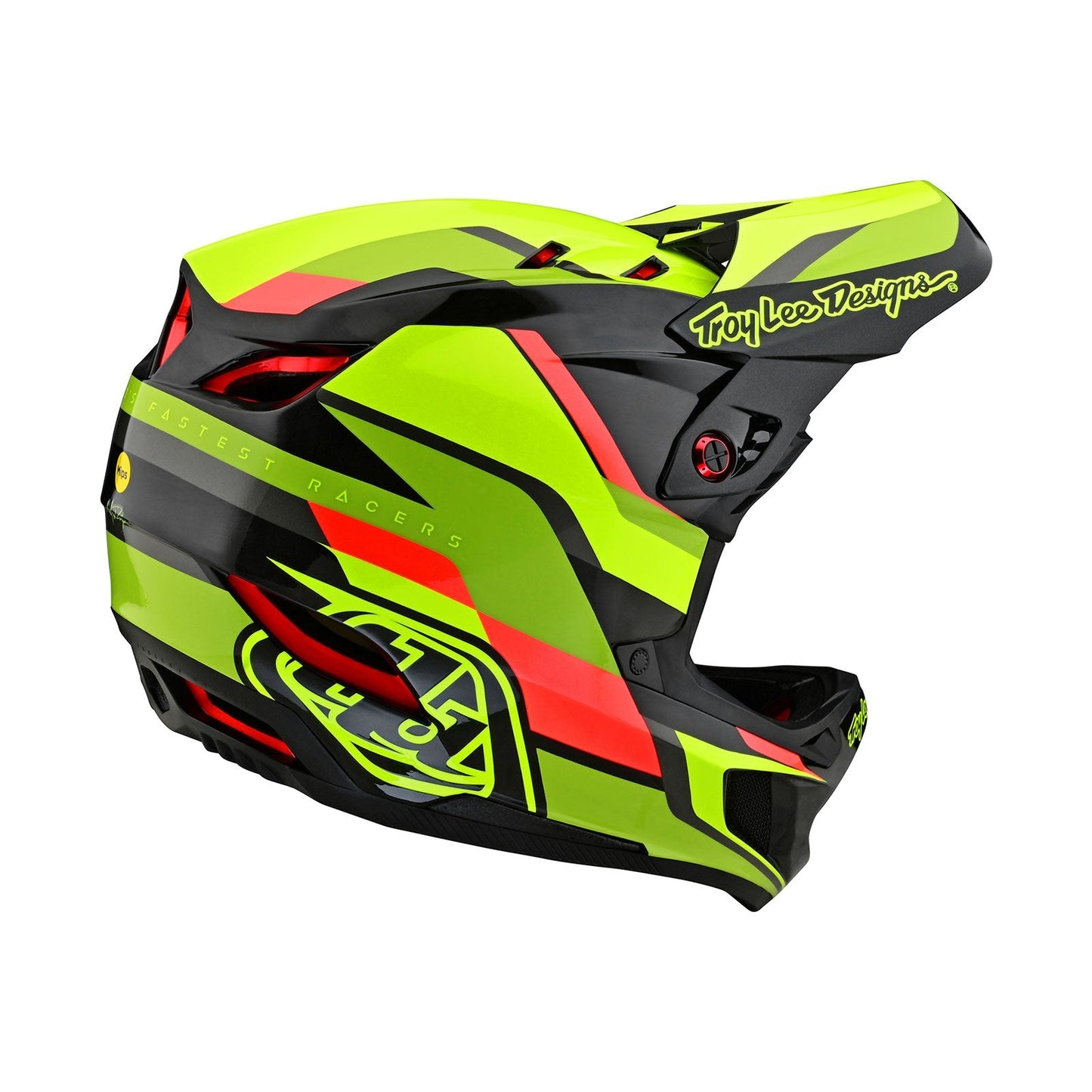 Casque D4 Carbon avec MIPS Omega Noir / Jaune