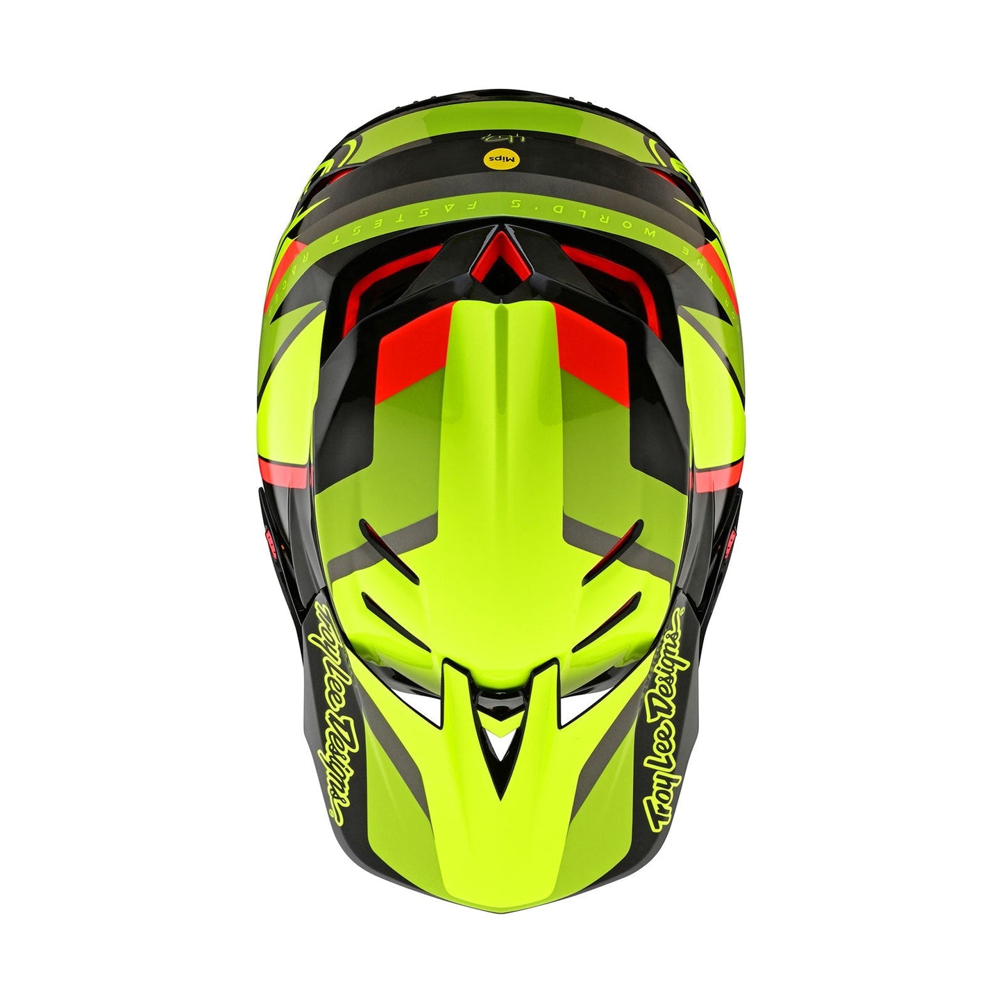 Casque D4 Carbon avec MIPS Omega Noir / Jaune