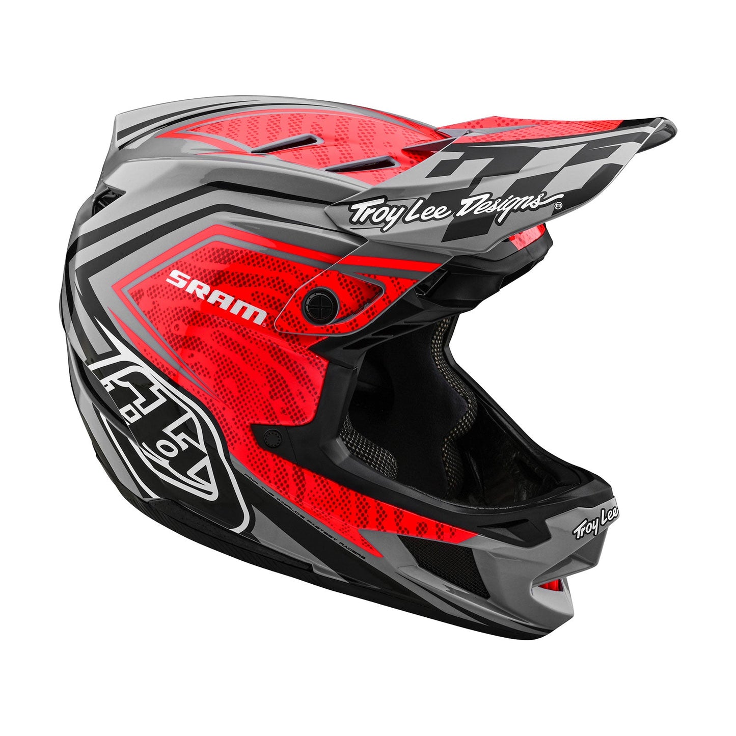 Casque D4 Carbon avec MIPS SRAM Rouge / Noir