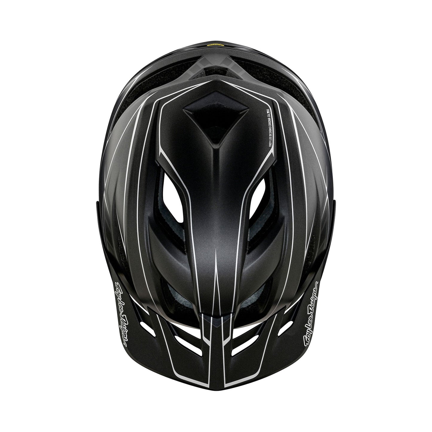 <tc>Flowline</tc> SE Helm mit MIPS Nadelstreifen Charcoal/Schwarz