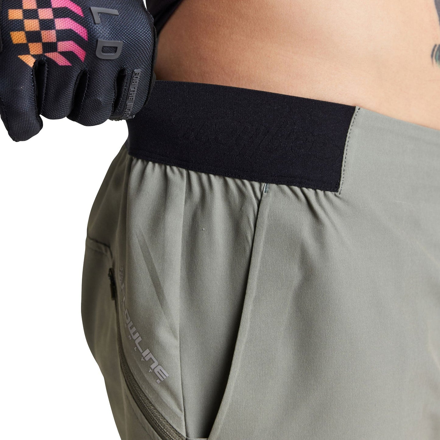 Troy Lee Flowline Superlyte Short Mono Olive