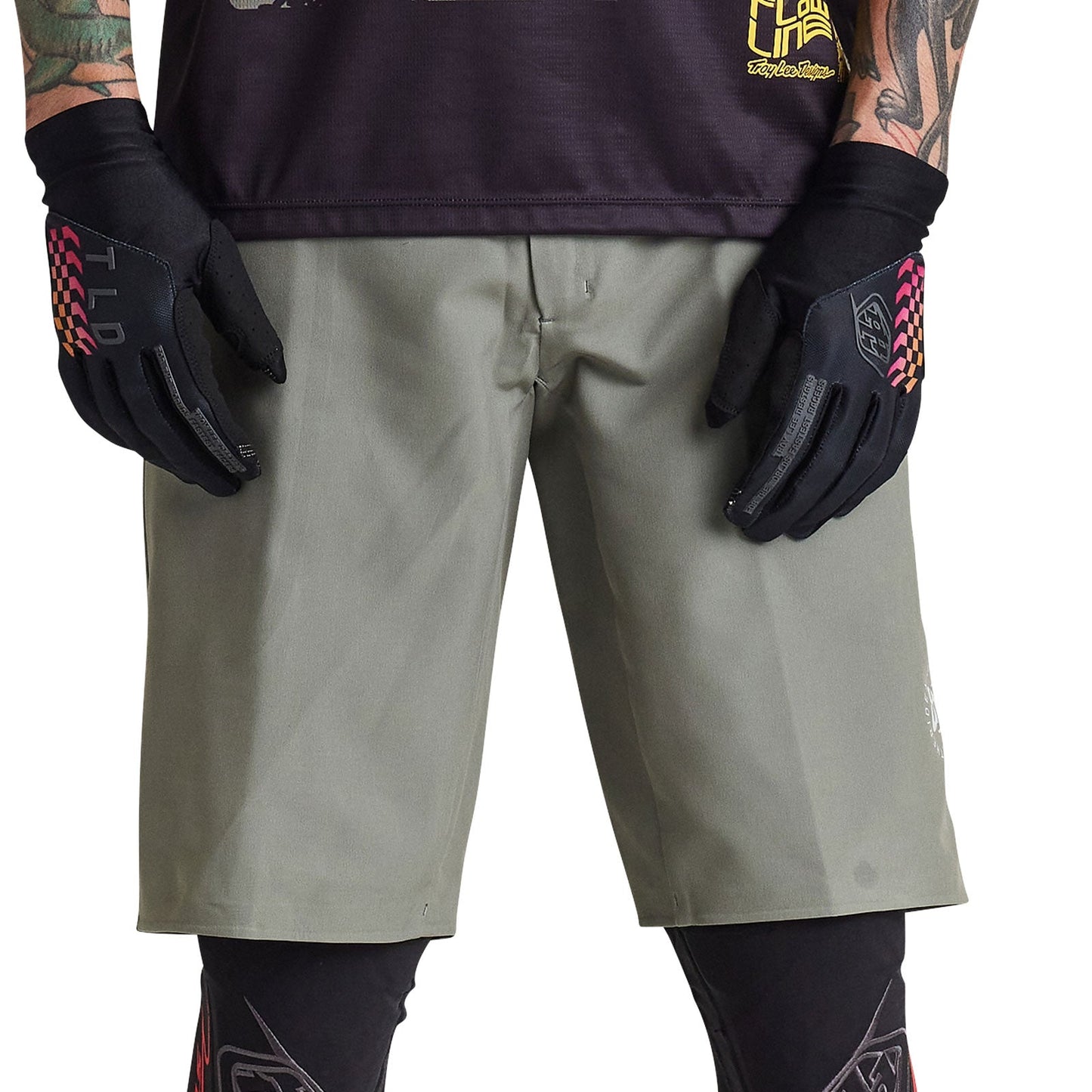 Troy Lee Flowline Superlyte Short Mono Olive