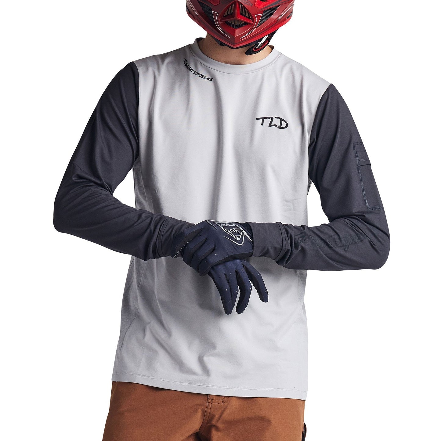Troy Lee Ruckus Long Sleeve Ride Tee Resist Mist