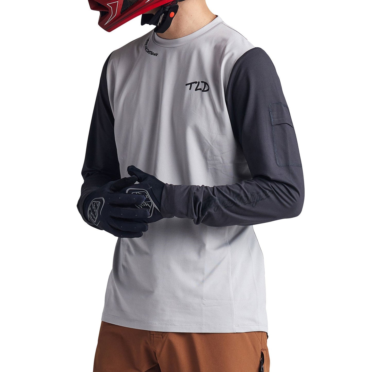 Troy Lee Ruckus Long Sleeve Ride Tee Resist Mist