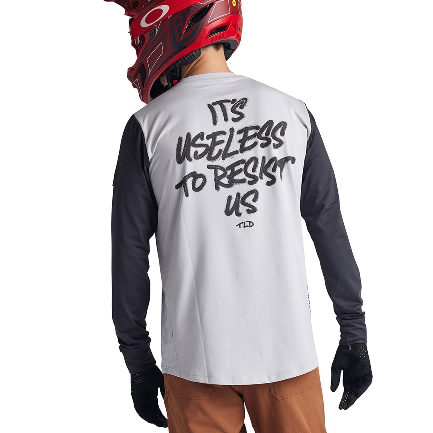 Troy Lee Ruckus Long Sleeve Ride Tee Resist Mist