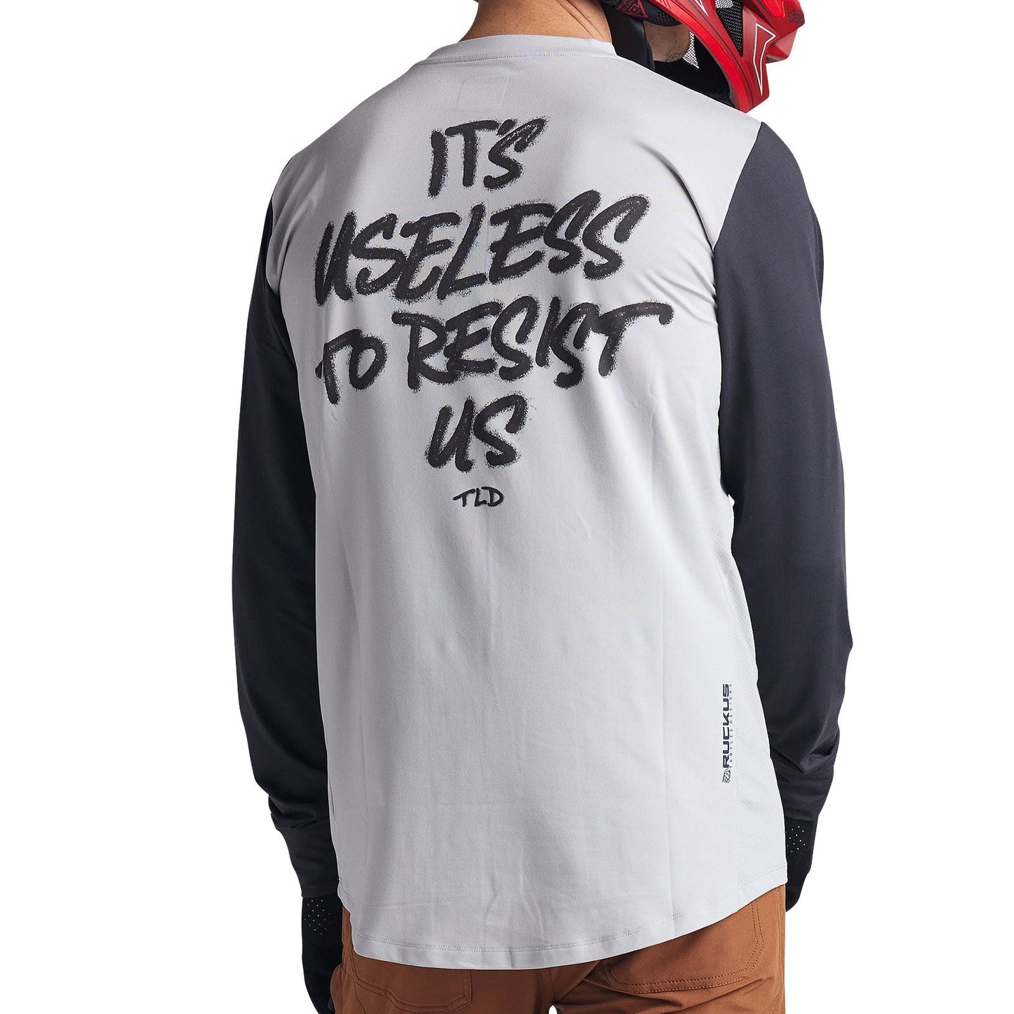 Troy Lee Ruckus Long Sleeve Ride Tee Resist Mist