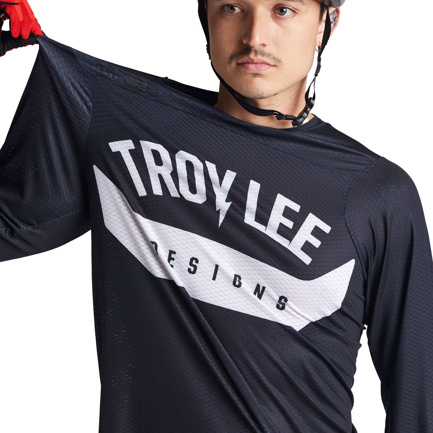 Troy Lee Skyline Air LS Jersey Aircore Black