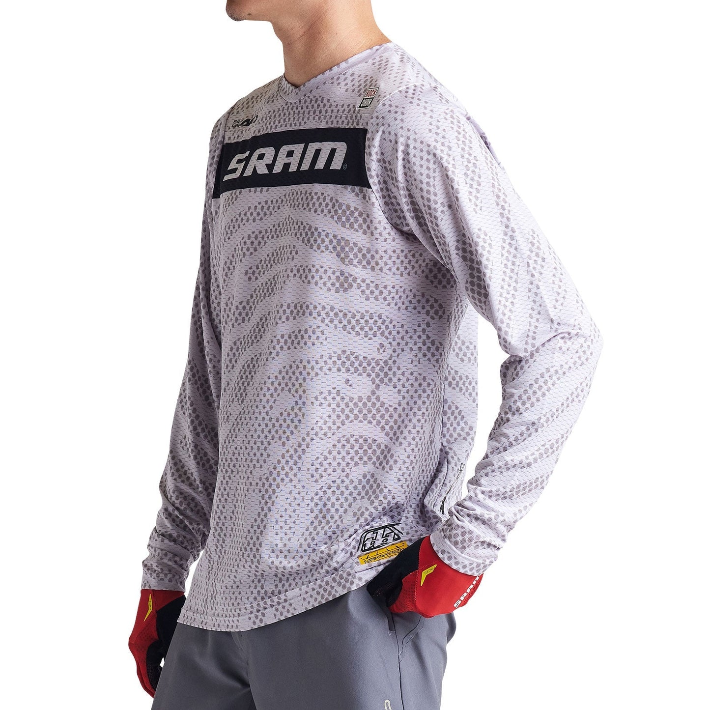 Troy Lee Skyline Air LS Jersey SRAM Roots Cement
