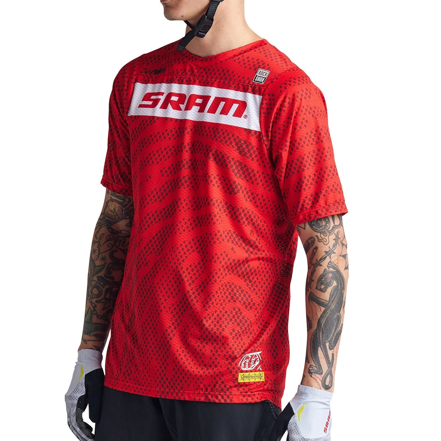 Troy Lee Skyline Air SS Jersey SRAM Roots Fiery Red