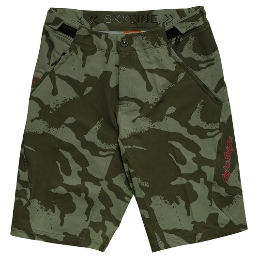 Troy Lee Skyline Short Shell Shadow Camo Olive