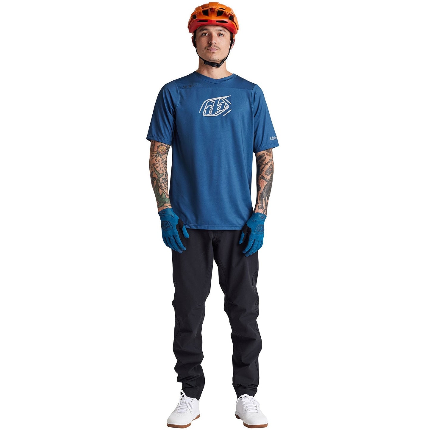 Troy Lee Skyline SS Jersey Iconic Indigo