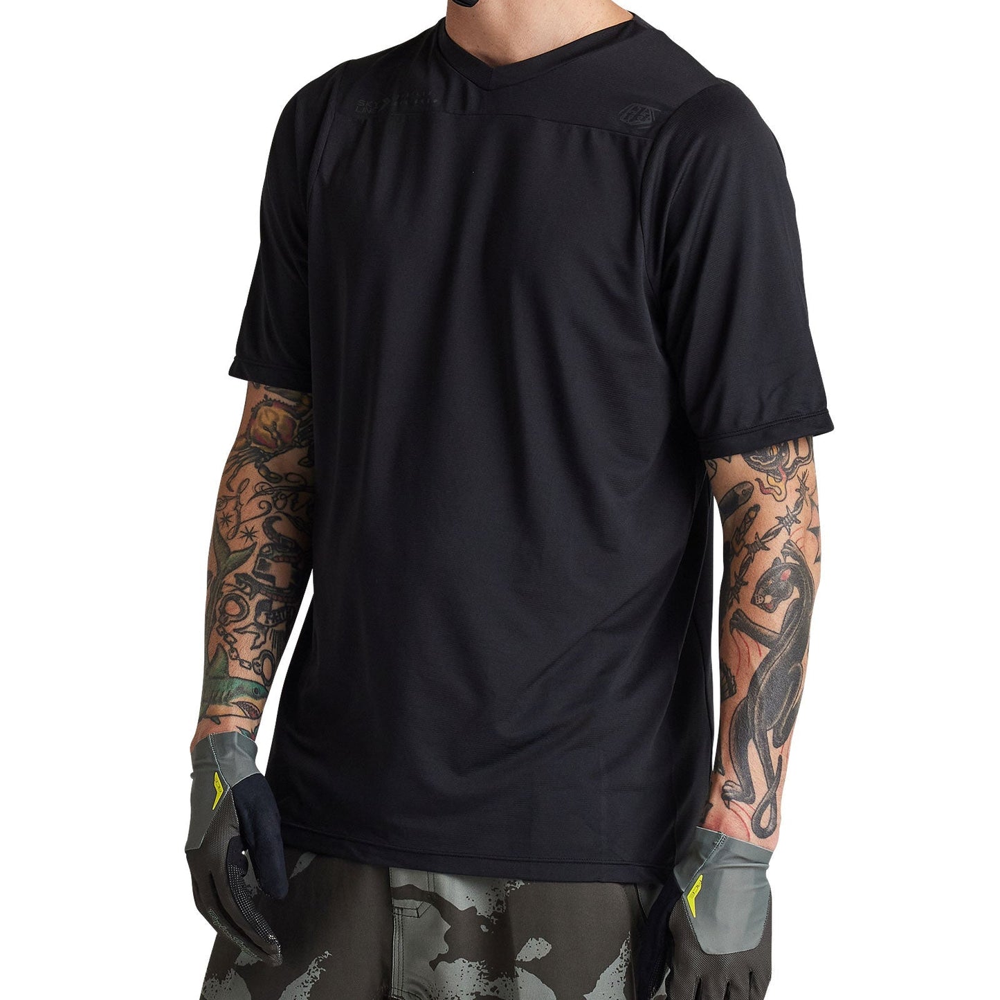 Troy Lee Skyline SS Jersey Mono Black