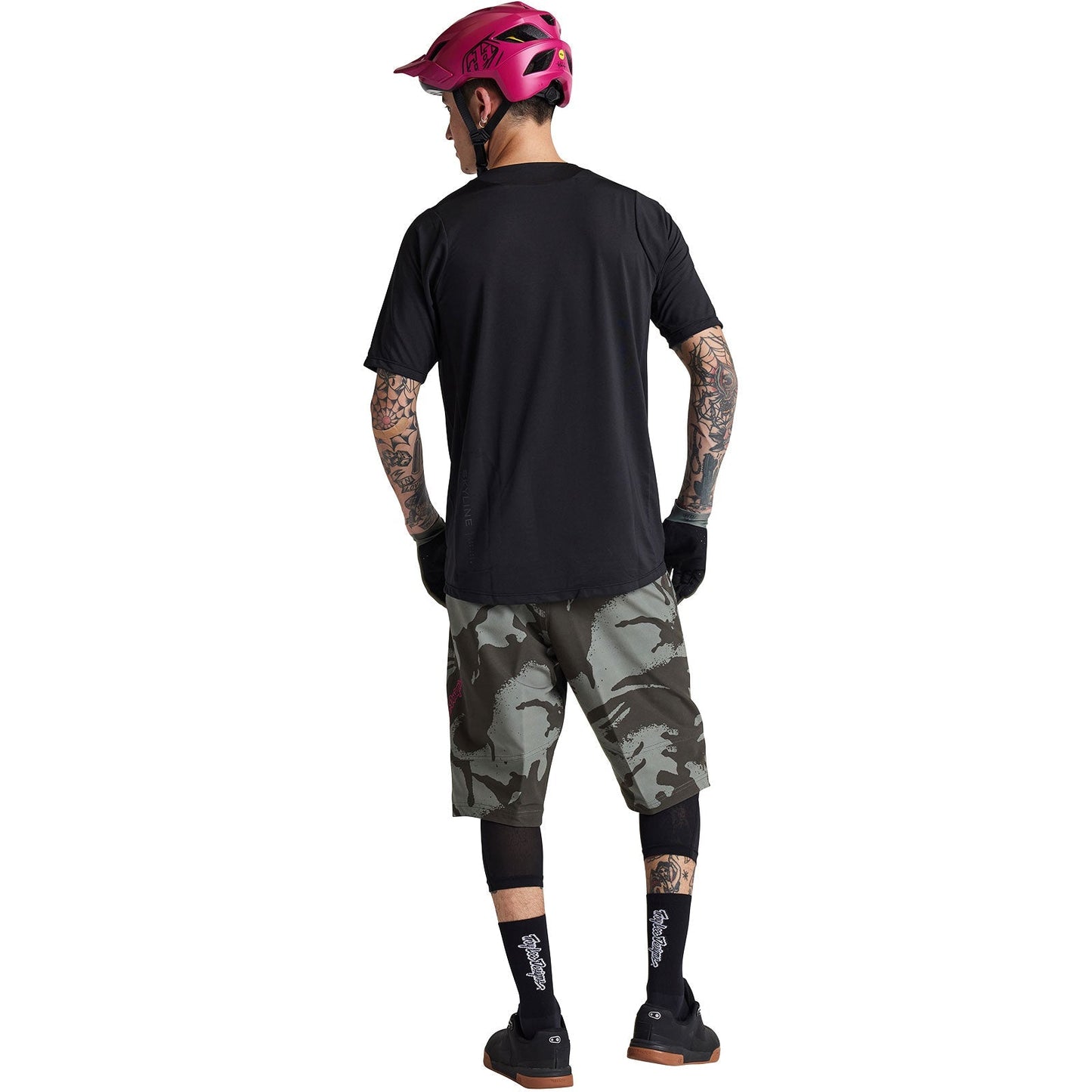 Troy Lee Skyline SS Jersey Mono Black