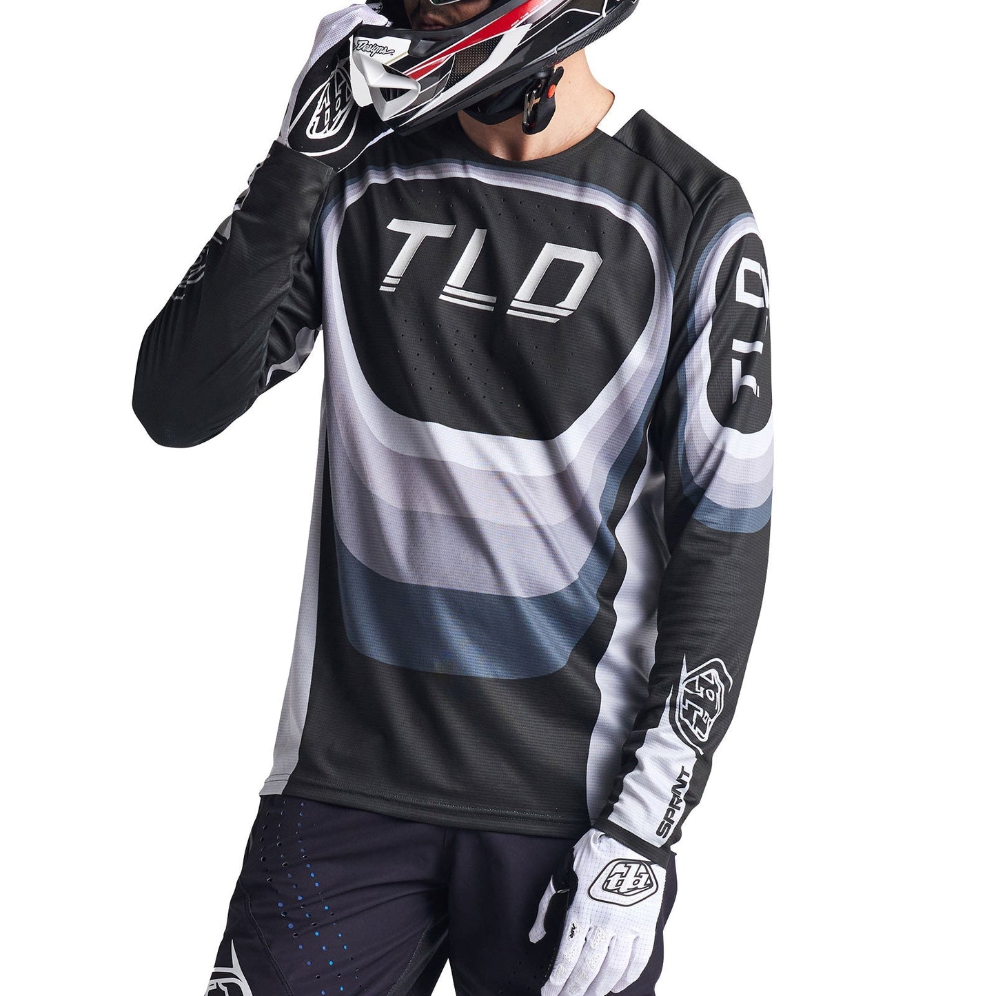 Troy Lee Sprint Jersey Reverb Black