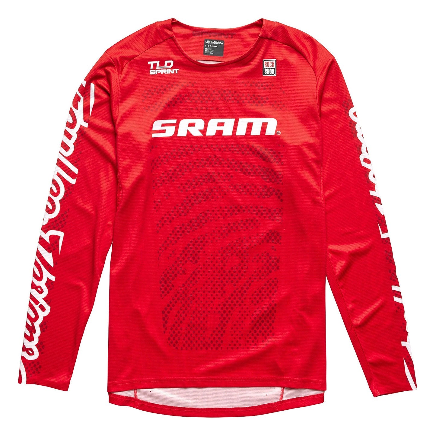 Troy Lee Sprint Jersey SRAM Shifted Fiery Red