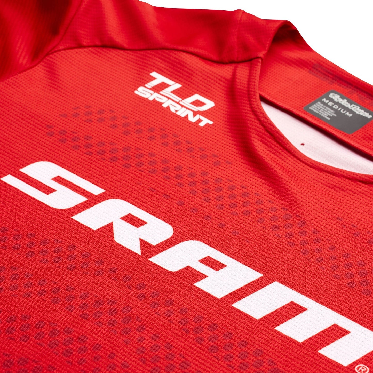 Troy Lee Sprint Jersey SRAM Shifted Fiery Red