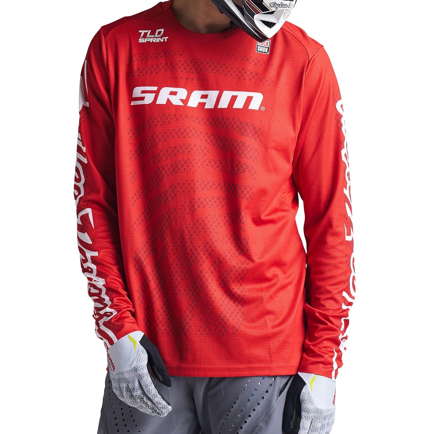 Troy Lee Sprint Jersey SRAM Shifted Fiery Red