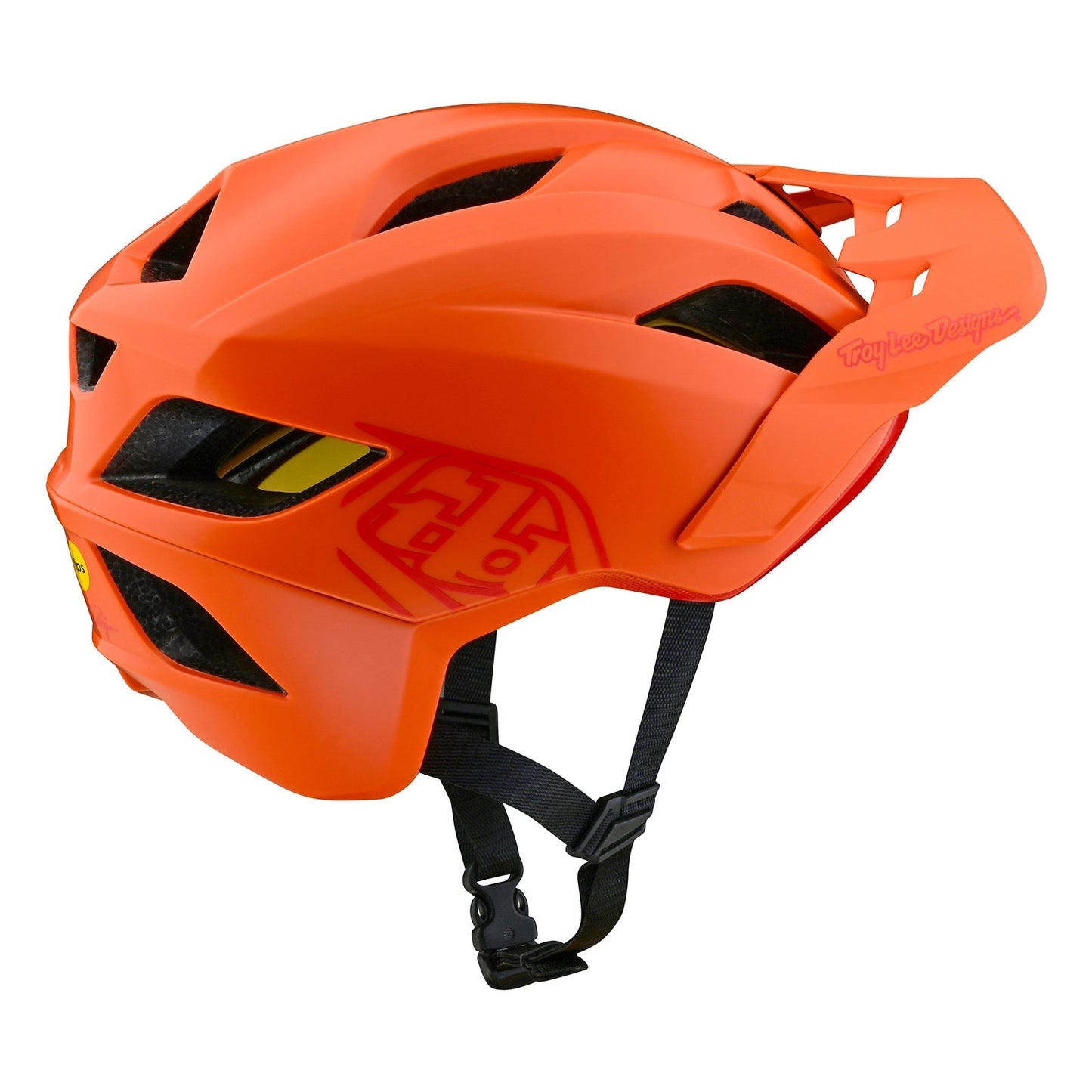 Youth Flowline Helmet W/MIPS Point Mandarin