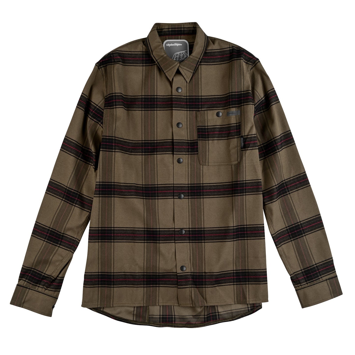 TLD Grind Flannel Yd Plaid Dark Pine