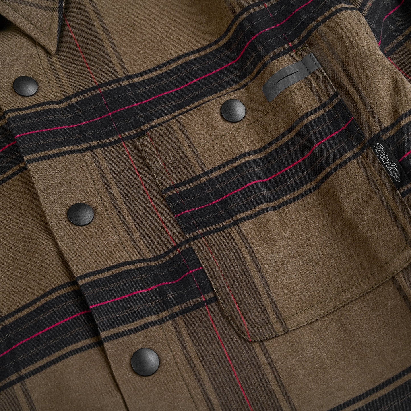 TLD Grind Flannel Yd Plaid Dark Pine