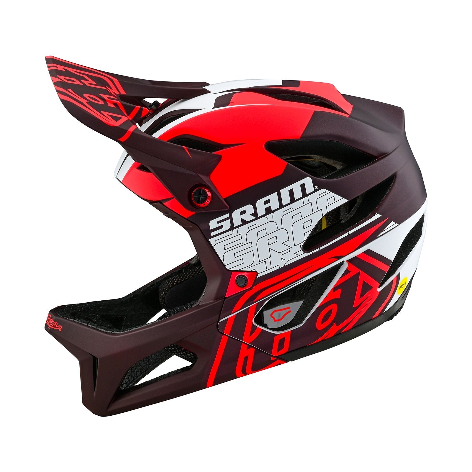 Stage Helmet W/MIPS SRAM Vector Red – Troy Lee Designs EU