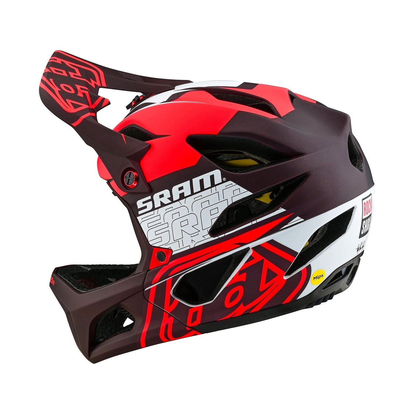 Stage Helmet W/MIPS SRAM Vector Red