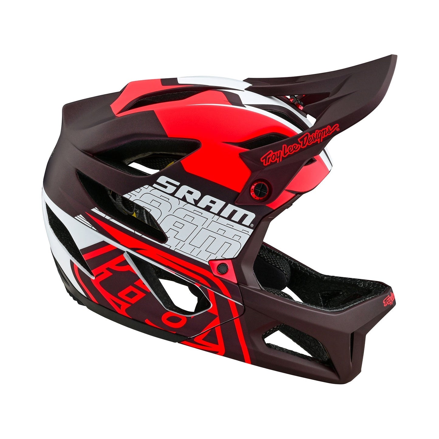 Stage Helmet W/MIPS SRAM Vector Red
