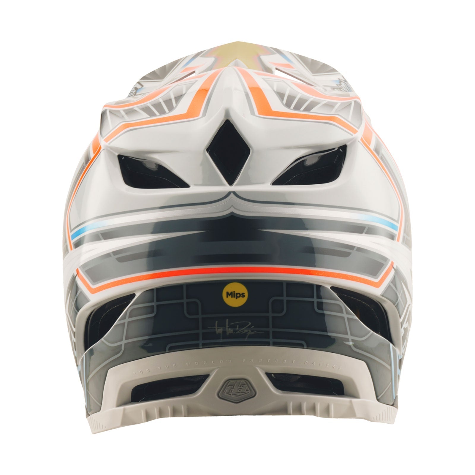 TLD D4 Composite Helmet Lowrider Grey