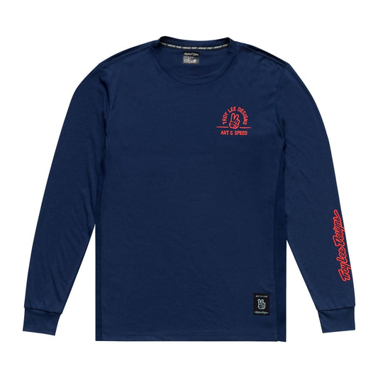 TLD Skyline Long Sleeve Ride Tee Locals Midnight