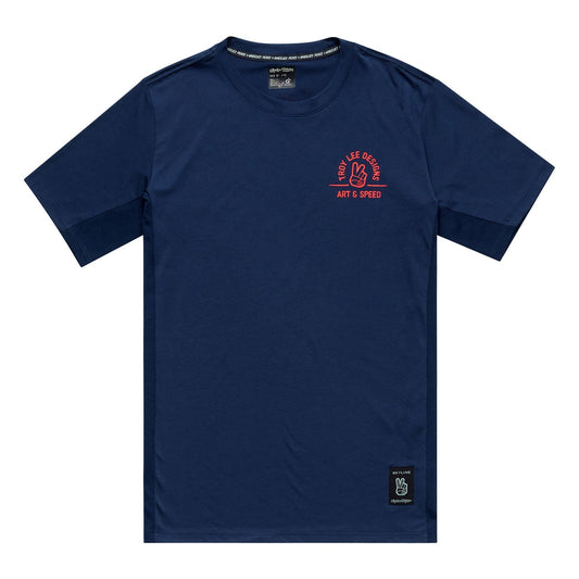 TLD Skyline Short Sleeve Ride Tee Locals Midnight