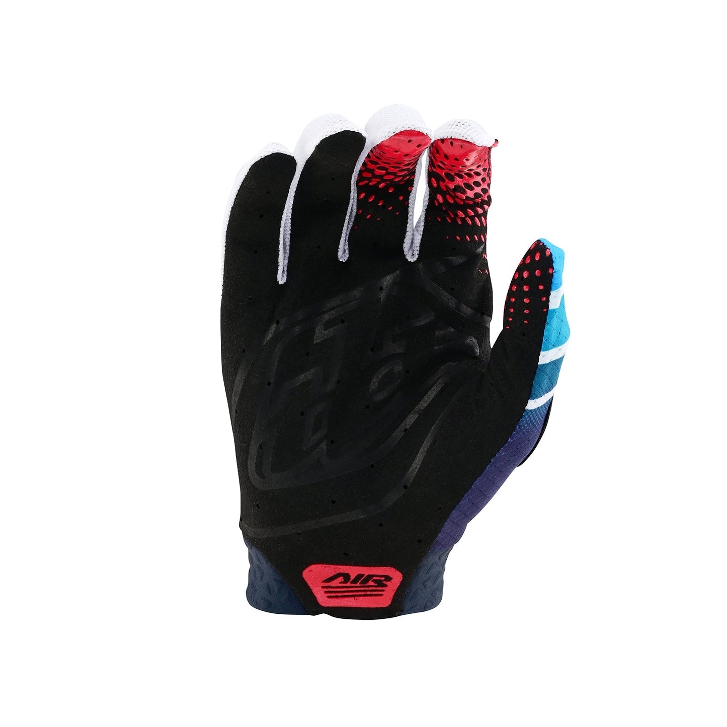 Kinder Air Glove Waves Marine/Rot