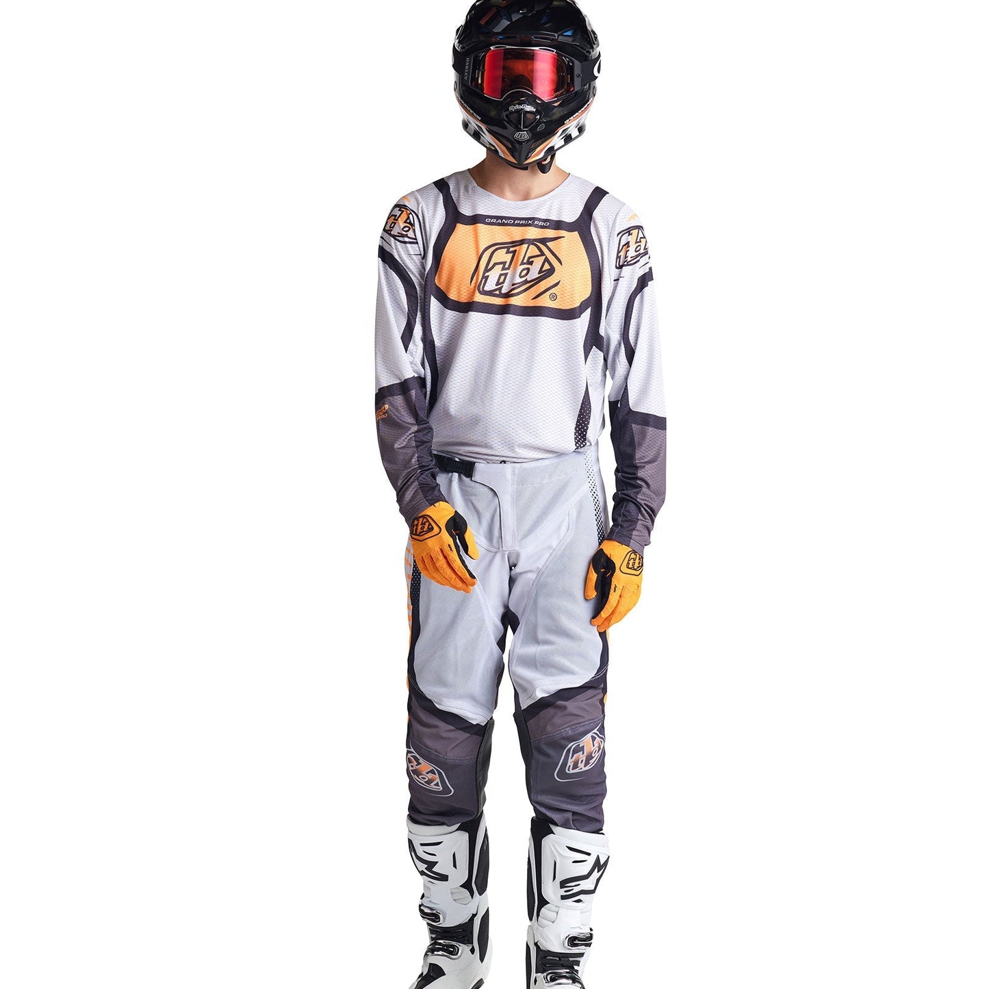 GP Pro Air Jersey Bänder Grau/Neo Orange