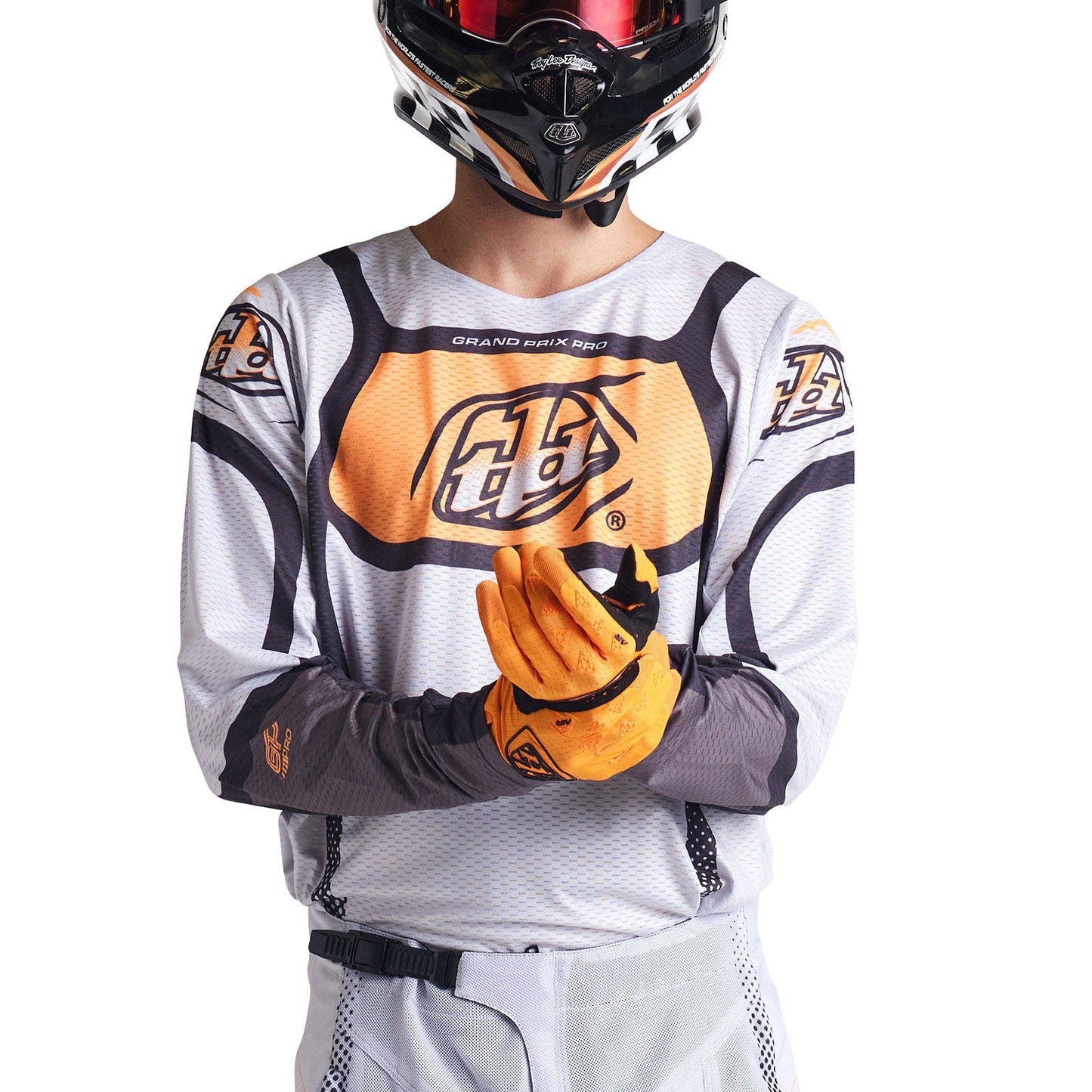 GP Pro Air Jersey Bänder Grau/Neo Orange