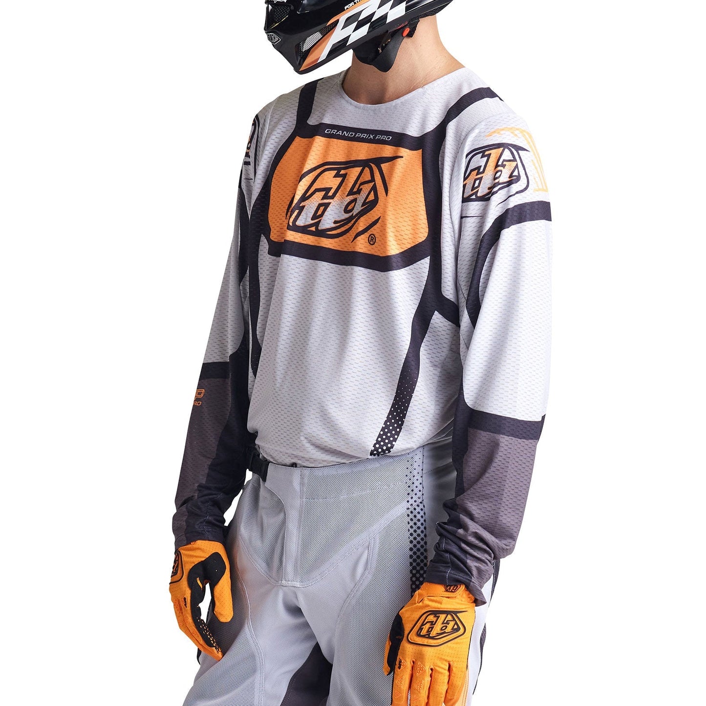 GP Pro Air Jersey Bänder Grau/Neo Orange