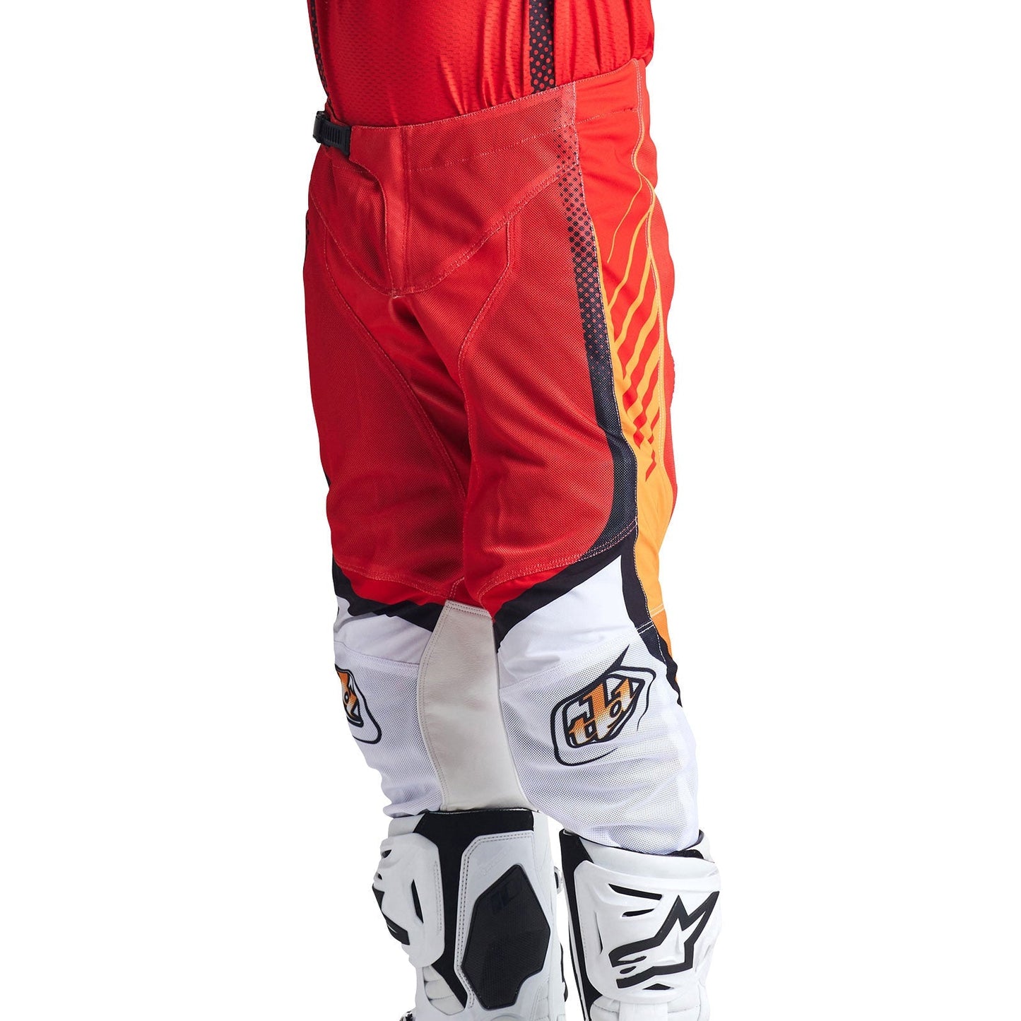 GP Pro Air Hosenbänder Rot/Weiß