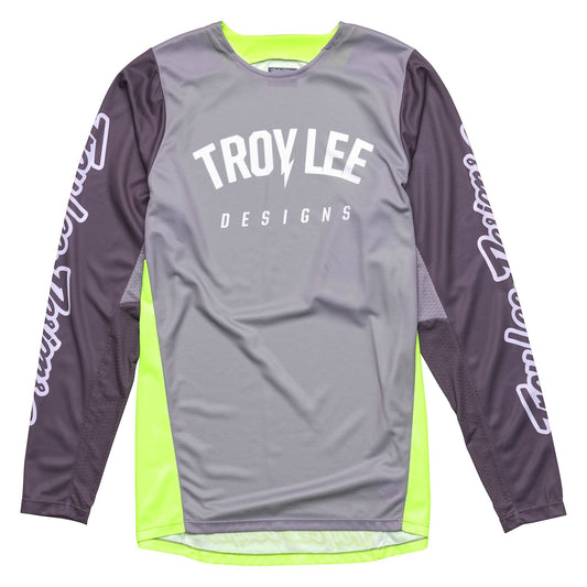 Youth GP Pro Jersey Boltz Silver / Glo Green