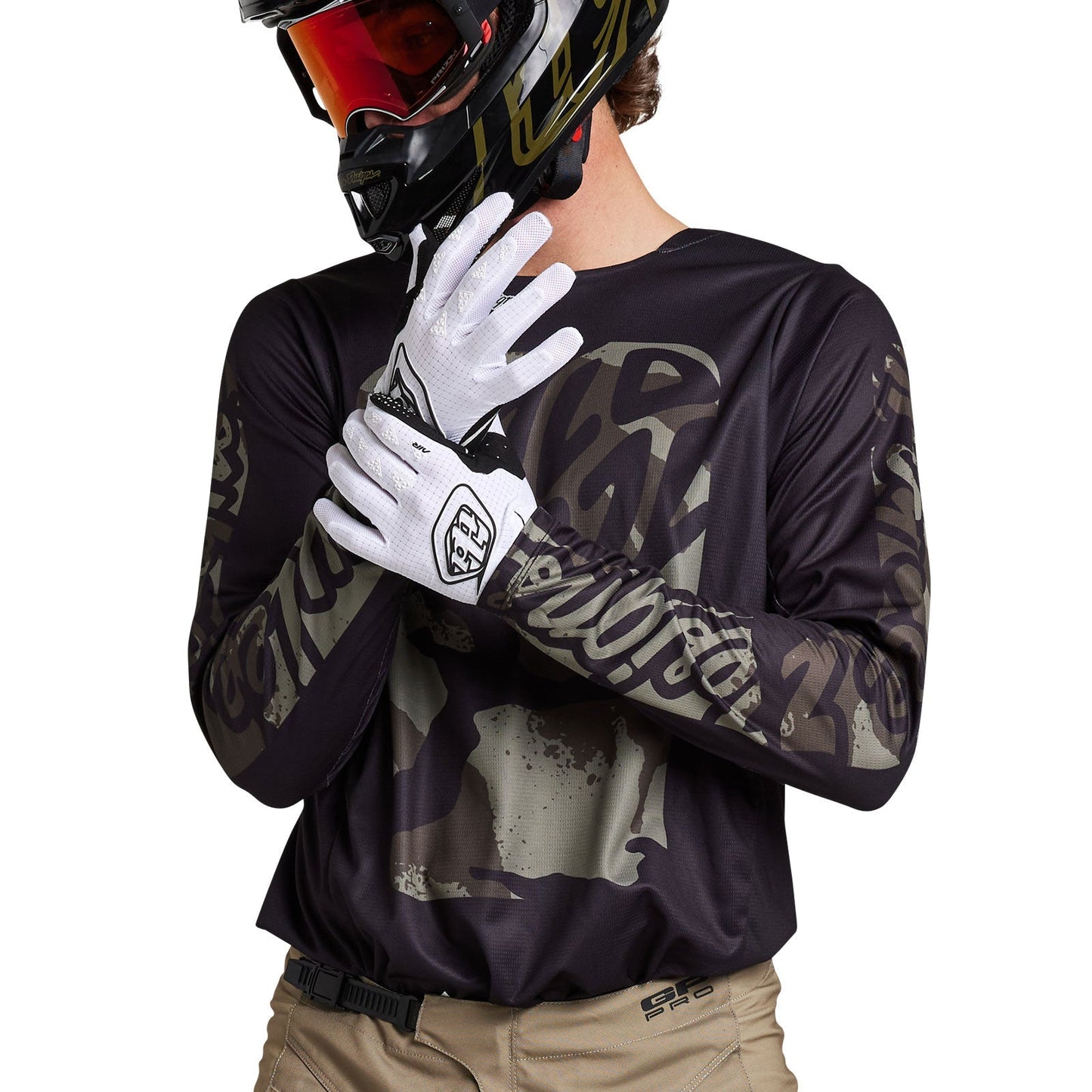 GP Pro Jersey Boxed in Black / Olive