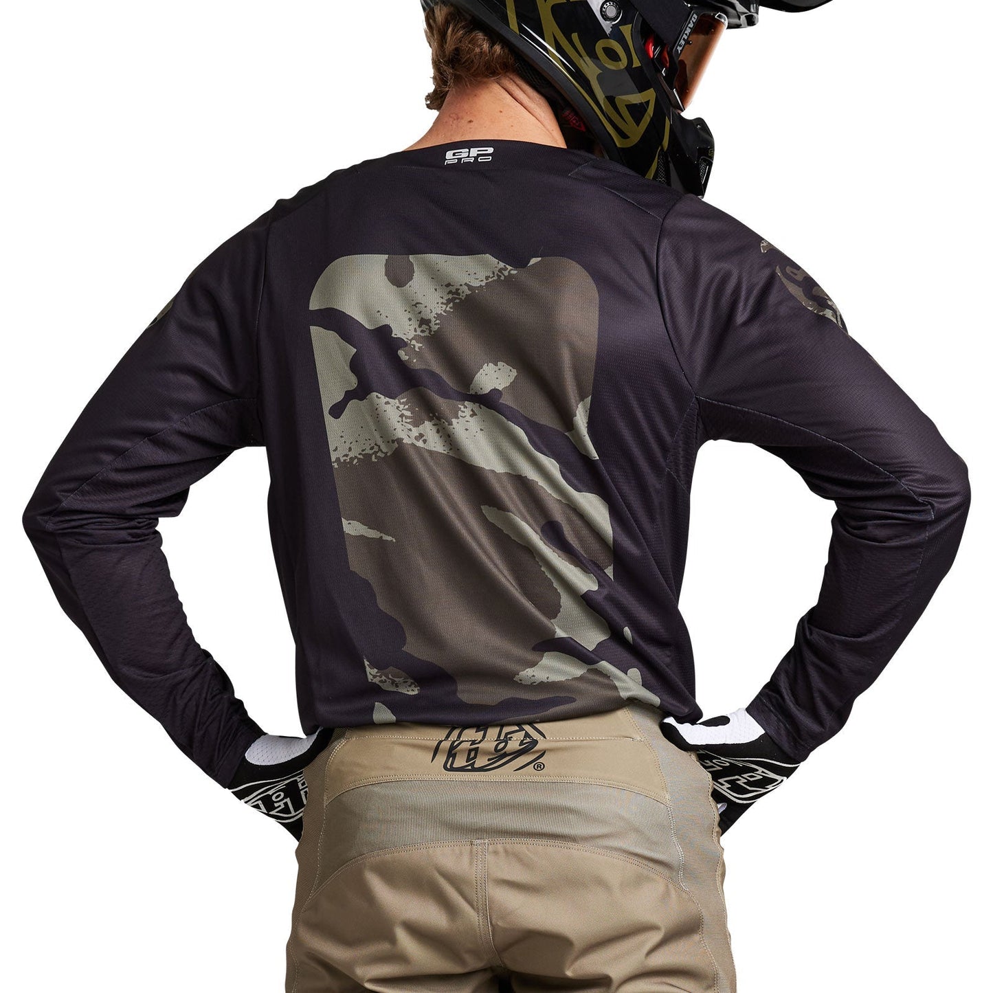 GP Pro Jersey Boxed in Black / Olive