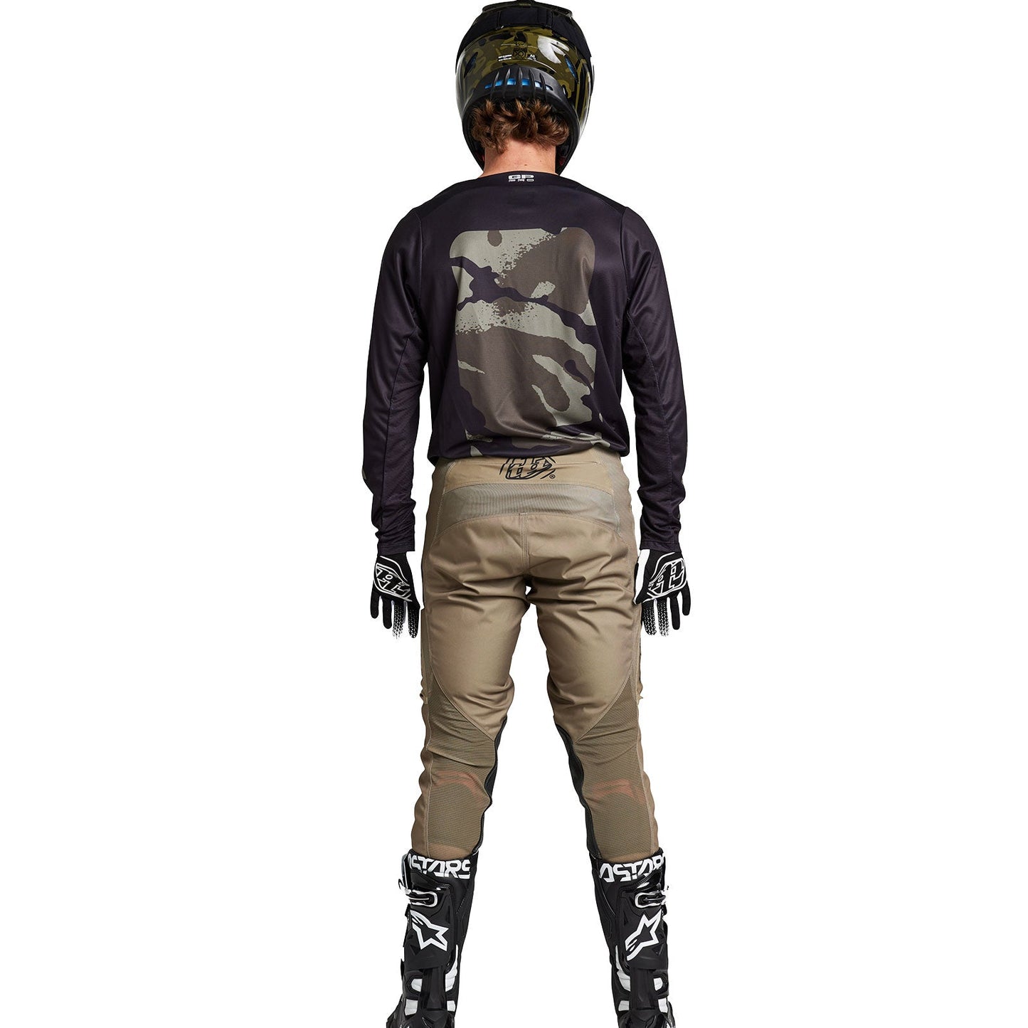 GP Pro Jersey Boxed in Black / Olive