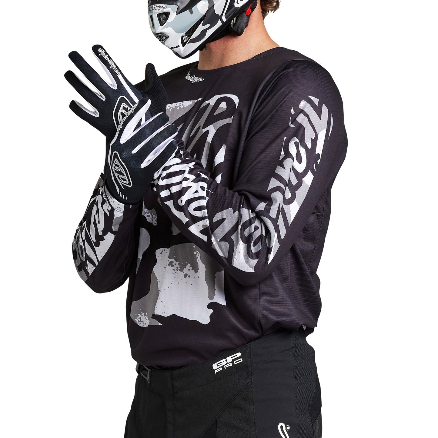 GP Pro Jersey Boxed in Schwarz/Weiß