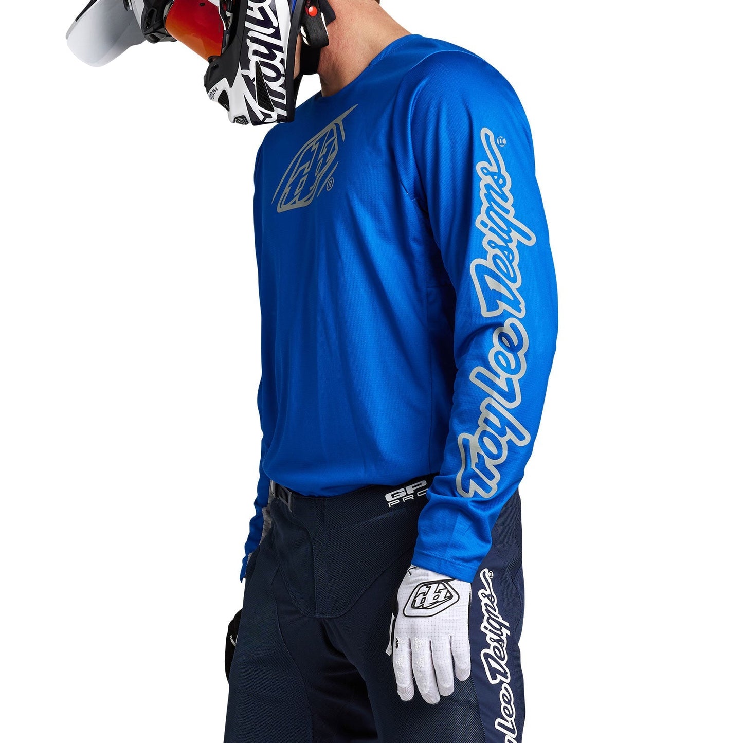 GP Pro Trikot Icon Blau/Silber